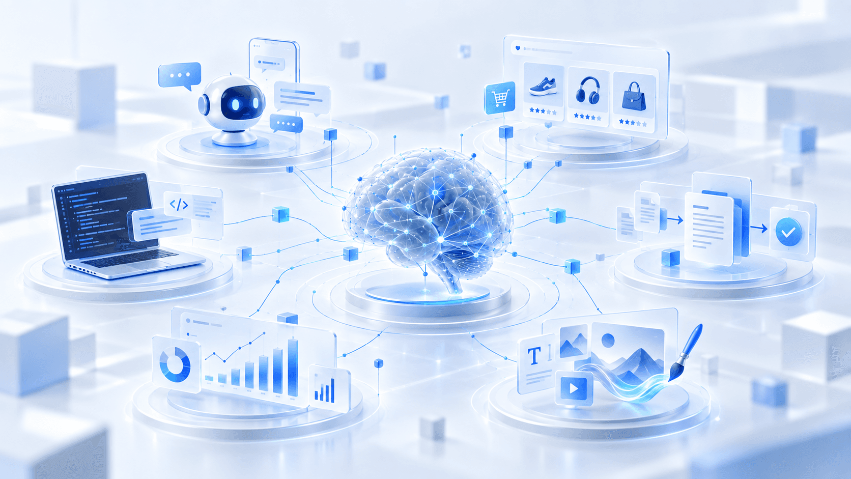 Artificial Intelligence applications across modern digital services